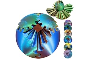 ULTHOOL Gear Ball 3D Printed Spin Ball Cube Fidget Toys, Gear Sphere Fidget Toy, GearSphere Desk Toy Stress Fidget Balls, Fidgets Spinners for Adults & Kids Anxiety Relaxing