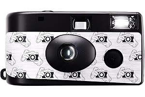 IJOY Disney Mickey Mouse Disposable Camera with Flash – 20 Exposure Film – Collectible Mickey Mouse Camera for Kids & Adults – Mickey Mouse GIfts for Women, Men, Kids and all Fans (Retro Mickey and Minnie)