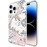 Kate Spade New York iPhone 14 Pro Max Case, Compatible with MagSafe - Multi Floral Rose and Pacific Green