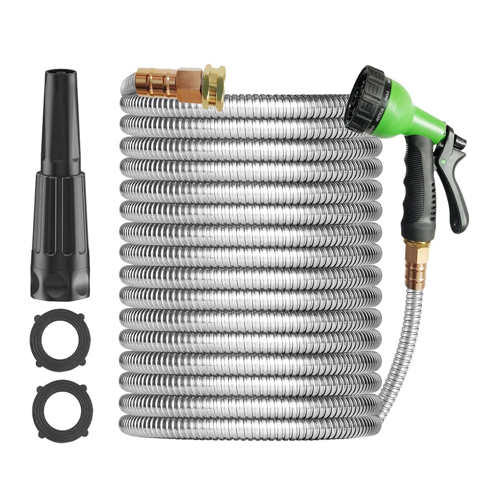 thumbnail image 2 of MTM Hydro Stainless Steel Garden Hose Quick-Connect Kit – Model 24.5007 – 70 PSI Rated 2 of 6