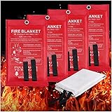 Mata Leon Emergency Fire Blankets Fire Retardant