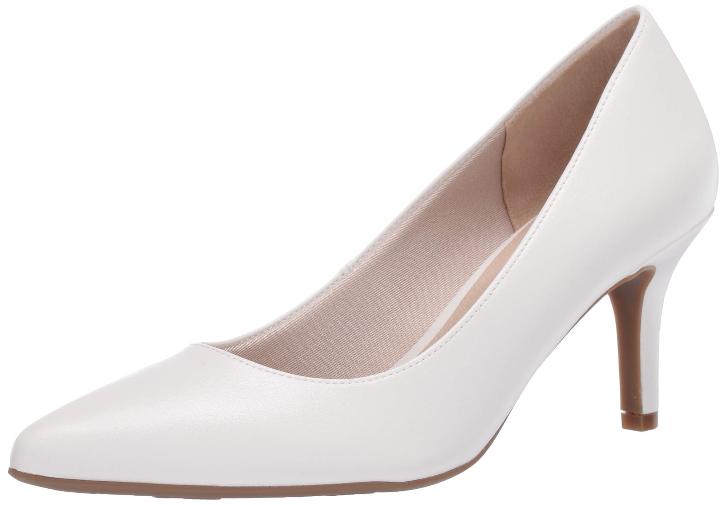 LifeStride Women’s Pump, White, 9.5 M US