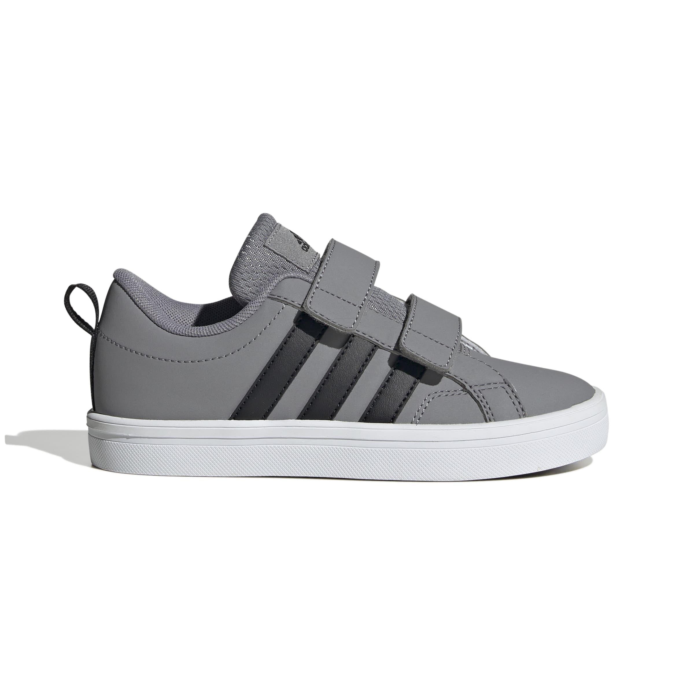 Adidas Unisex Kinder VS Pace 2.0 Hook and Loop Shoes Kids, Grey Three/core Black/Cloud White, 35 EU 2