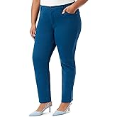Gloria Vanderbilt Womens Amanda Classic High Rise Tapered Jean Plus