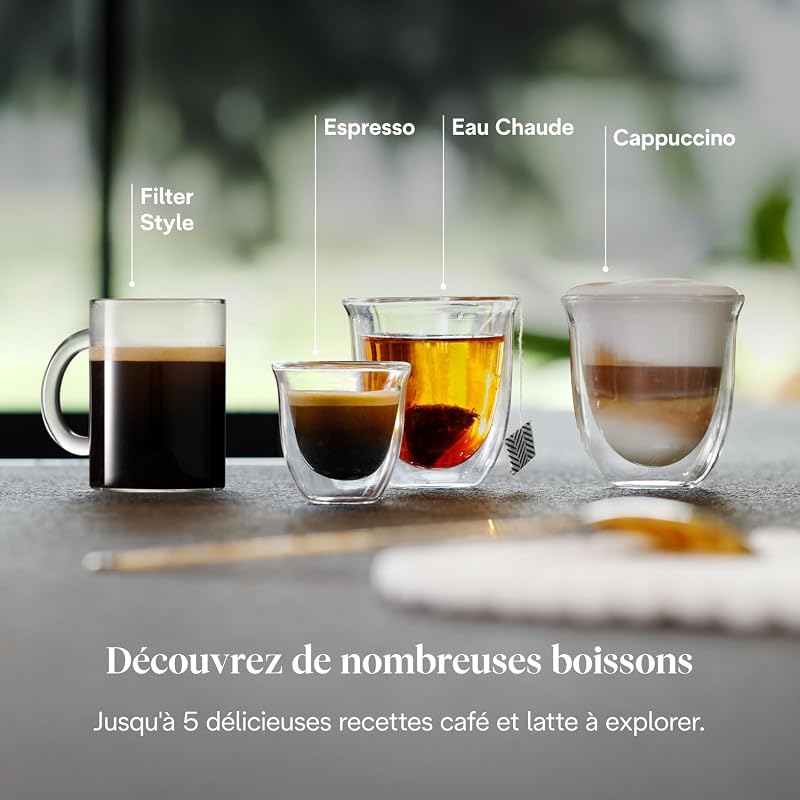 Magnifica Start - Machine à Café Automatique 4 Boissons Noir