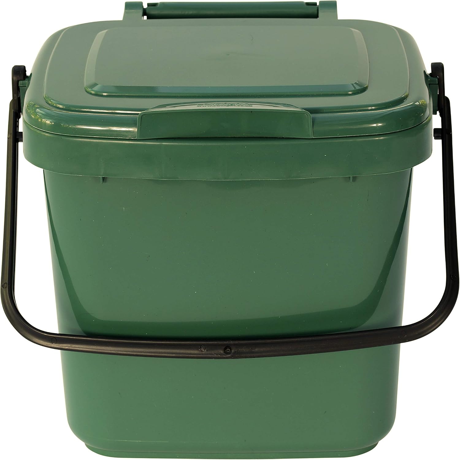 Green Kitchen Compost Caddy - for Food Waste Recycling (7 Litre) - 7L Plastic Composting Bin - Image 3
