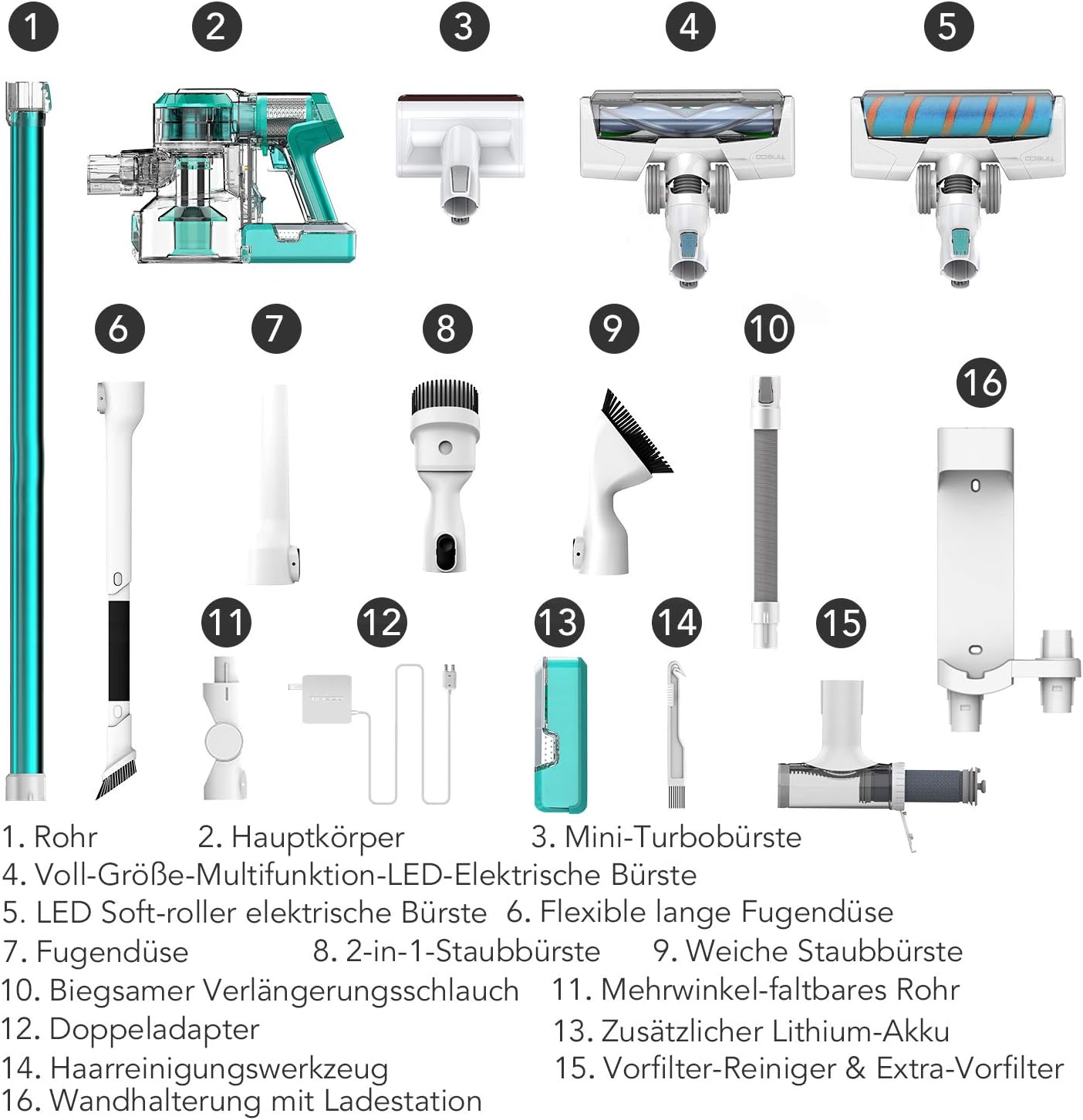 Tineco A11 Hero/Master 22 kPa Cordless Vacuum Cleaner with (Master