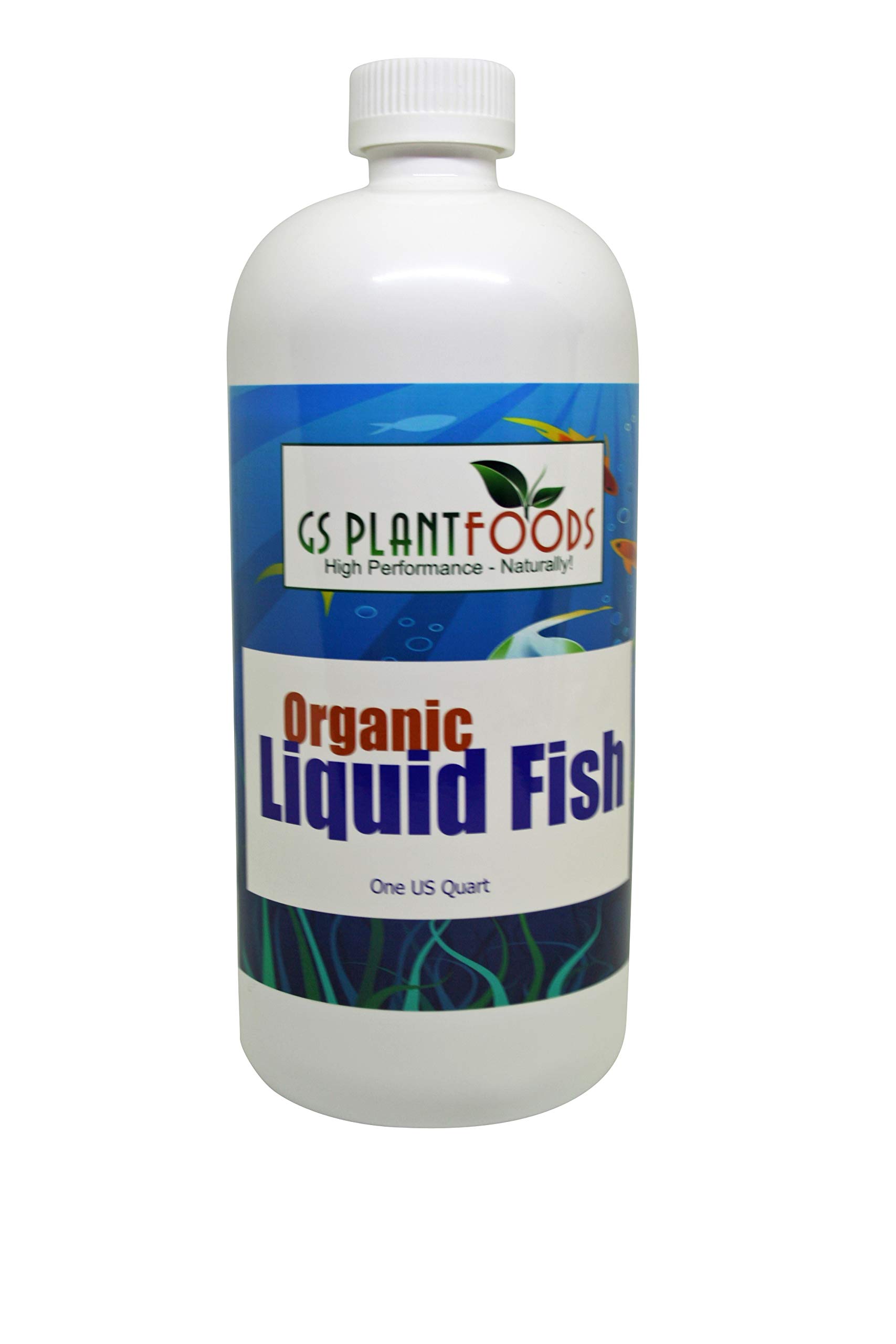 Buy GS Plant Foods Organic Liquid Fish 36 oz Hydrolyzed Fish Fertilizer