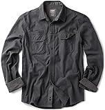 CQR Men's Flannel Button Down Shirts, Soft Cotton