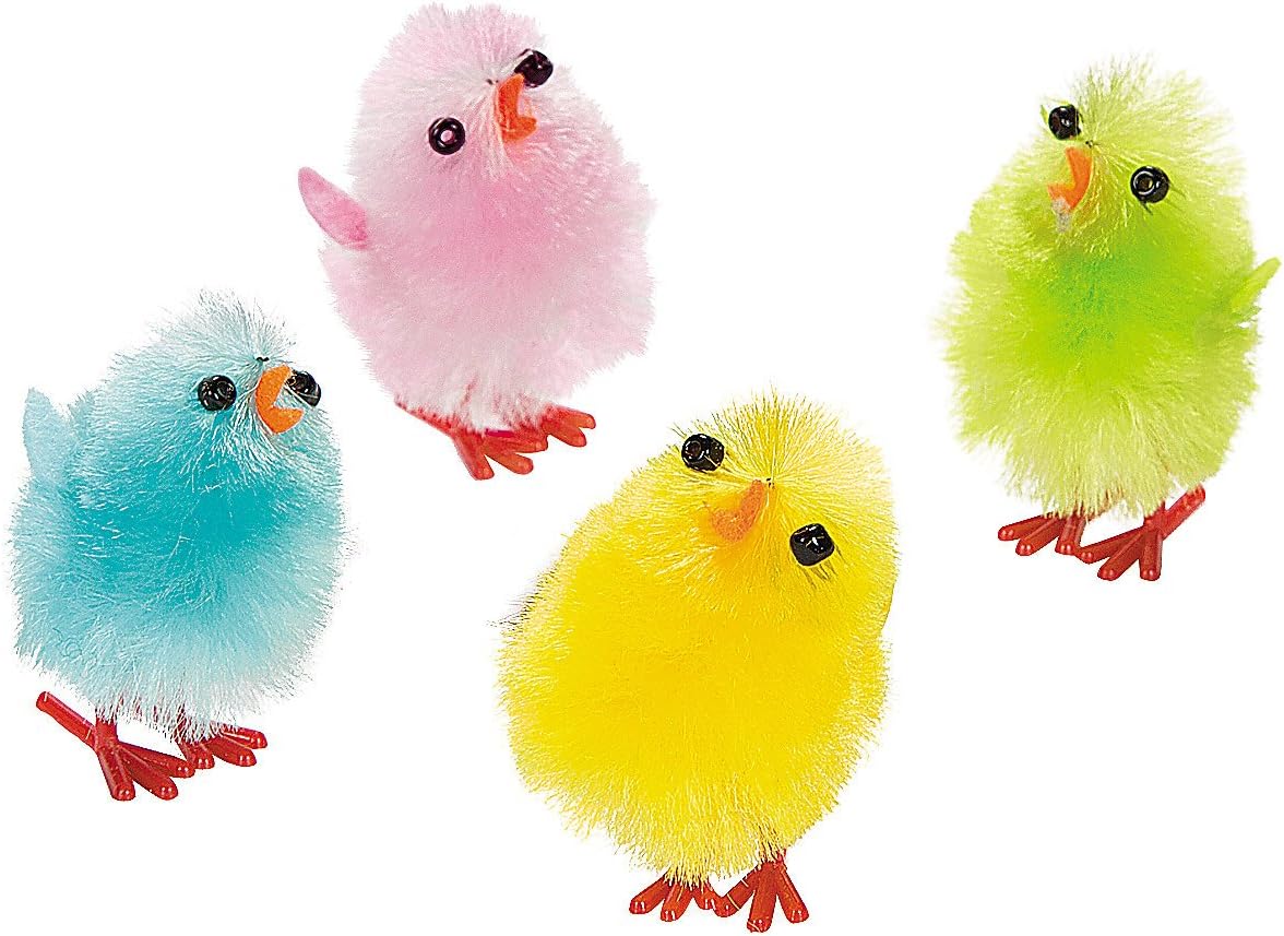 Chenille Baby Chicks - Crafts for Kids and Fun Home Activities