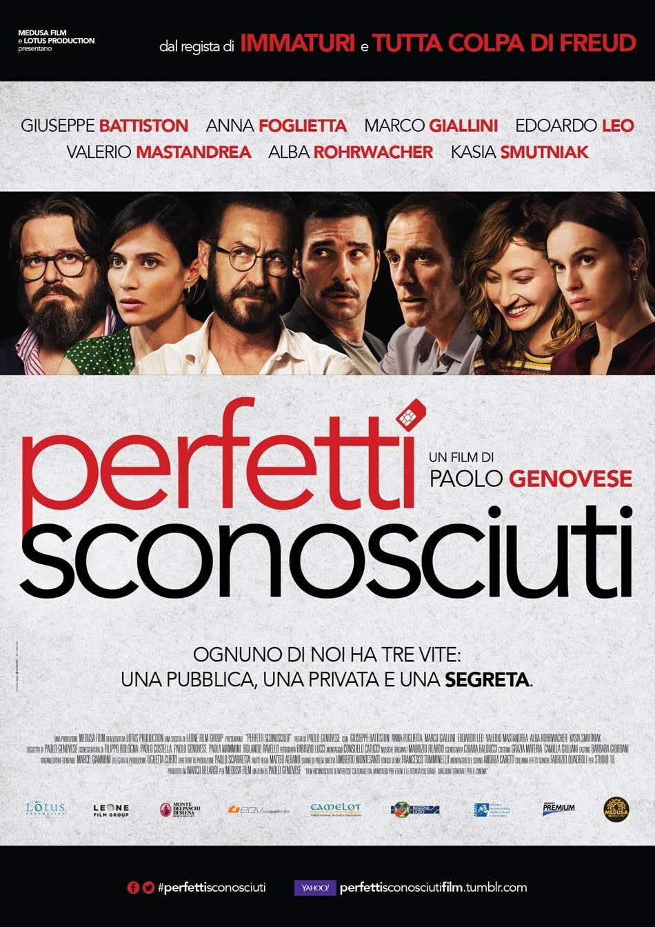 Perfetti Sconosciuti Blu Ray Bluray Italian Import Amazon Co Uk Valerio Mastandrea Marco Giallini Paolo Genovese Dvd Blu Ray