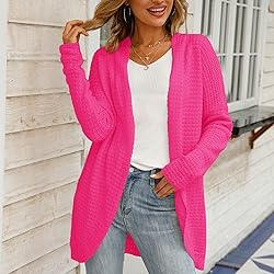 ADJHDFH White Cardigan Sweaters For Women Cardigan