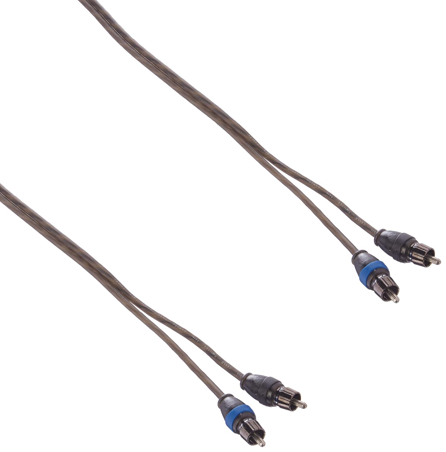 Sky High Car Audio 2 Channel Twisted 12 ft RCA Cables Coated 12' OFC eBay