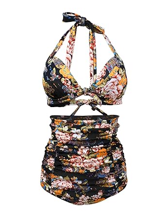 high waist bikini india