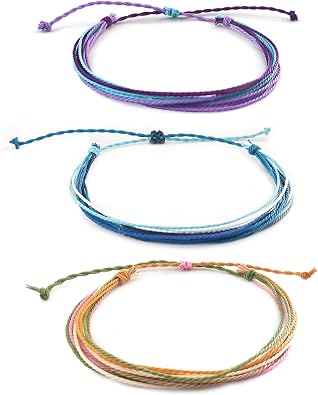 Wax Coated String Bracelets Online Sale 