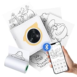 Bisofice Pocket Printer Wireless Bluetooth Thermal