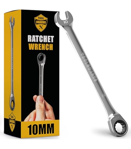 HARFINGTON Ratcheting Combination Wrench Metric 13mm - 12 Point 72-Tooth CR-V Tool