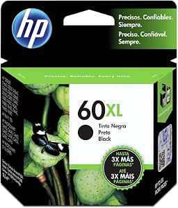 HP Pack Cartucho de Tinta 60XL Negra Original 60XL Tricolor Original  (CC641WL_CC644WL) : Amazon.com.mx: Oficina y papelería