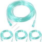 3 Pack Oxygen Tubing, 16.4 ft，Green Crush Resistant with Connectors | 3 Pack Tubes Oxygen Tubing 16.4 feet Each pcs Premium Green Crush Resistant Oxygen Tubes with Free Connecto
