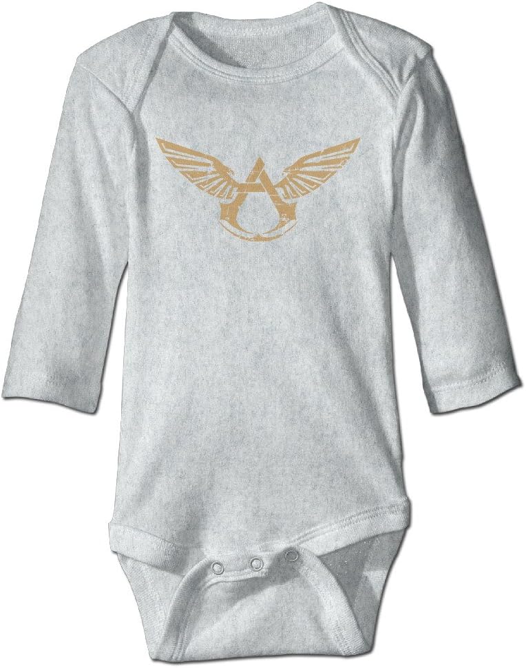 YOG Milk Assassin S Creed 2016 Logo Infant Baby's Romper Long Sleeve Jumpsuit Climb Clothes