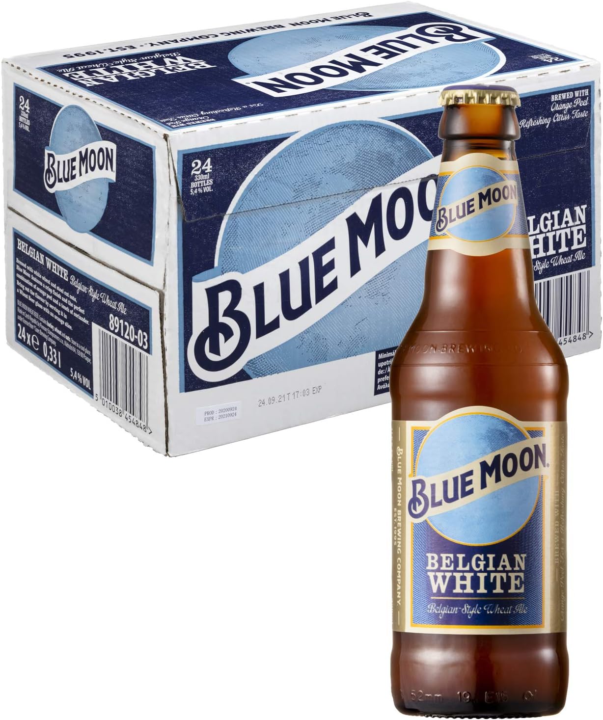 Blue Moon Craft Beer 24x330ml Inkl 6 Pfand Amazon De Bier Wein Spirituosen