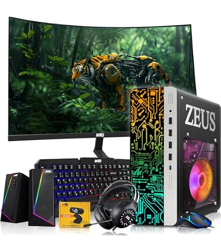 Amazon.com: TechMagnet Zeus Pro 8 Gaming PC, i5, 8GB RAM, 512GB
