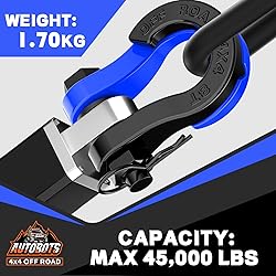AUTOBOTS Tigertooth Split D Ring Shackles 45,000lb