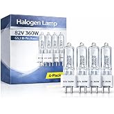 EY-B 82V 360W Projector Lamp Bulb Compatible with Apollo Overhead Projector | 4 Pack RSE-57 G5.3 Bi-Pin T3.5 Projection Lamps for 15000 15002 15009 A1004 A1005 AL1004 AL1005 Overhead Projectors 75H Life