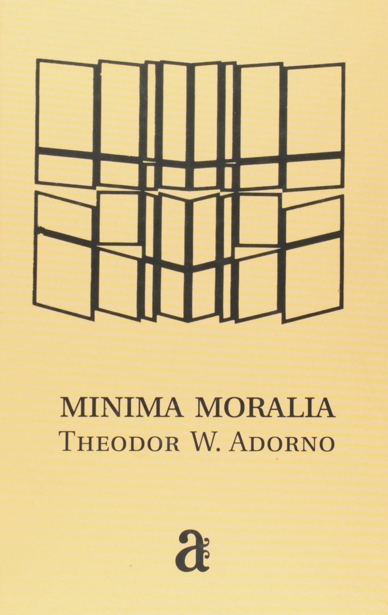 Minima Moralia PDF Theodor W. Adorno
