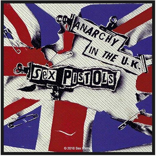 Amazon Sex Pistols セックスピストルズ デビュー45周年記念 Anarchy In The Uk ワッペン 公式 オフィシャル ワッペン アップリケ 通販