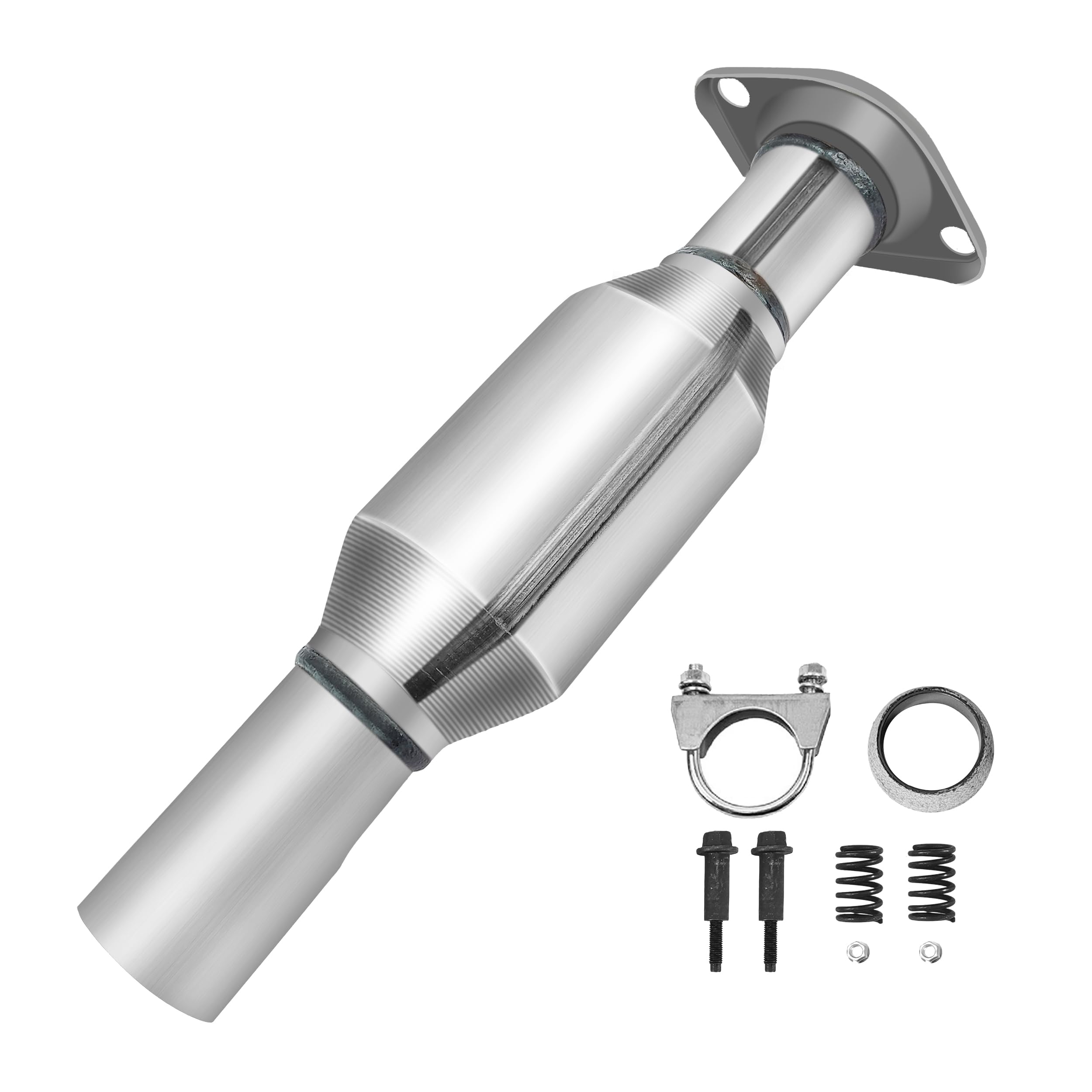 Photo 1 of [Rear]FortunaFlow Catalytic Converter Compatible with Toyota Sienna 2004 2005 2006 3.3L,Toyota Sienna 2007-2010 3.5L,only FWD,Replace 16350,642082,18282[EPA Compliant high flow catalytic convertor]