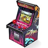 Eduboy 16 Bit Mini Arcade Machine Handheld Games Console for Kids Adults | Portable Gaming Player 8-Way Joystick, 2.5'' Large Screen, 220 Built-in Classic Video Games, Gift for Kids,Boys, Girls