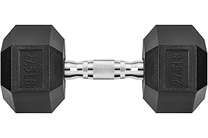 HANDBODE Hex Dumbbell Set 2.5-400 lb, Rubber Encased Exercise & Fitness Dumbbells, Weights Dumbbells Set of 2, Hand Weight for Strength Training