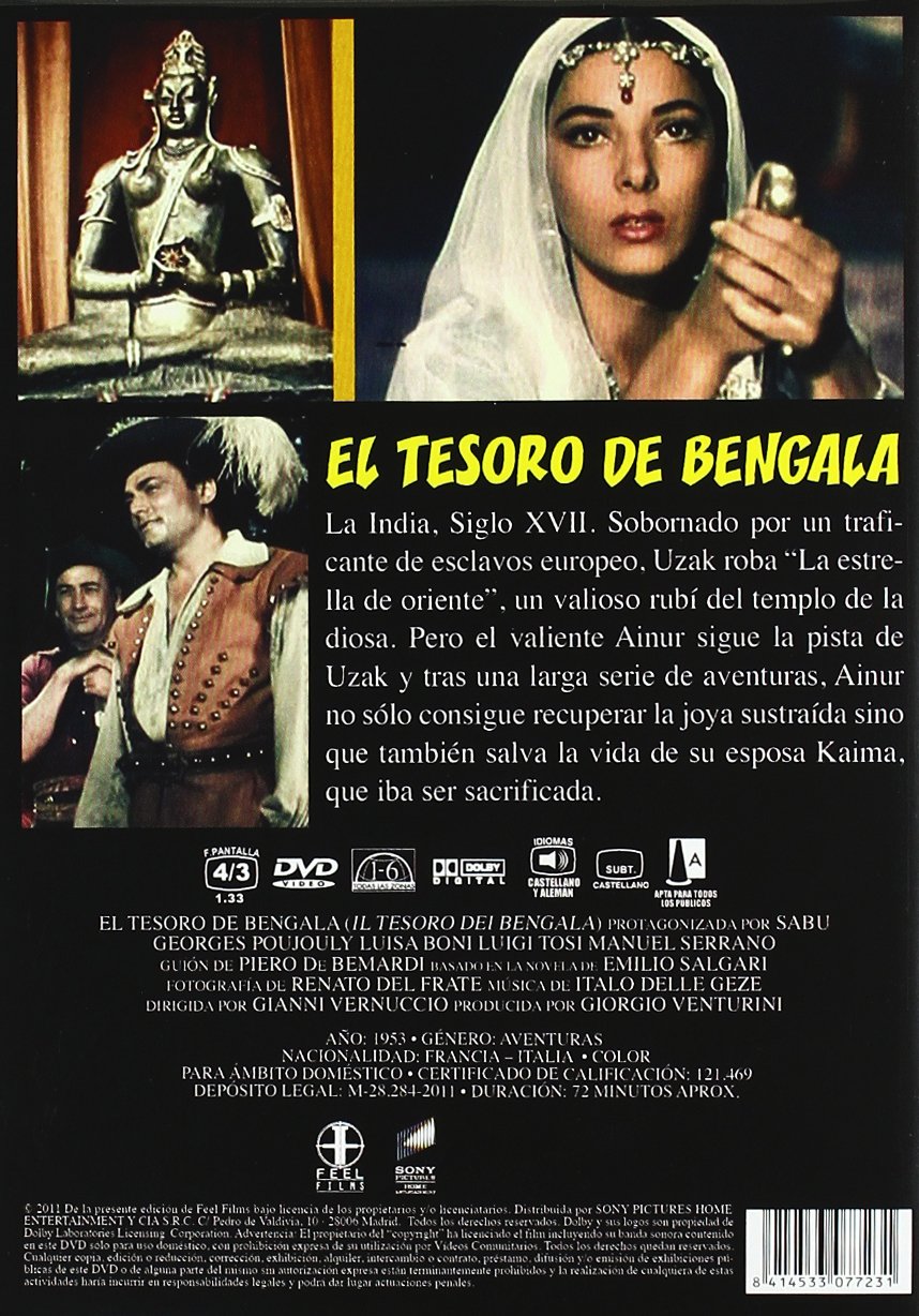 Amazon.com: El Tesoro De Bengala (Il Tesoro Dei Bengala): Movies & TV
