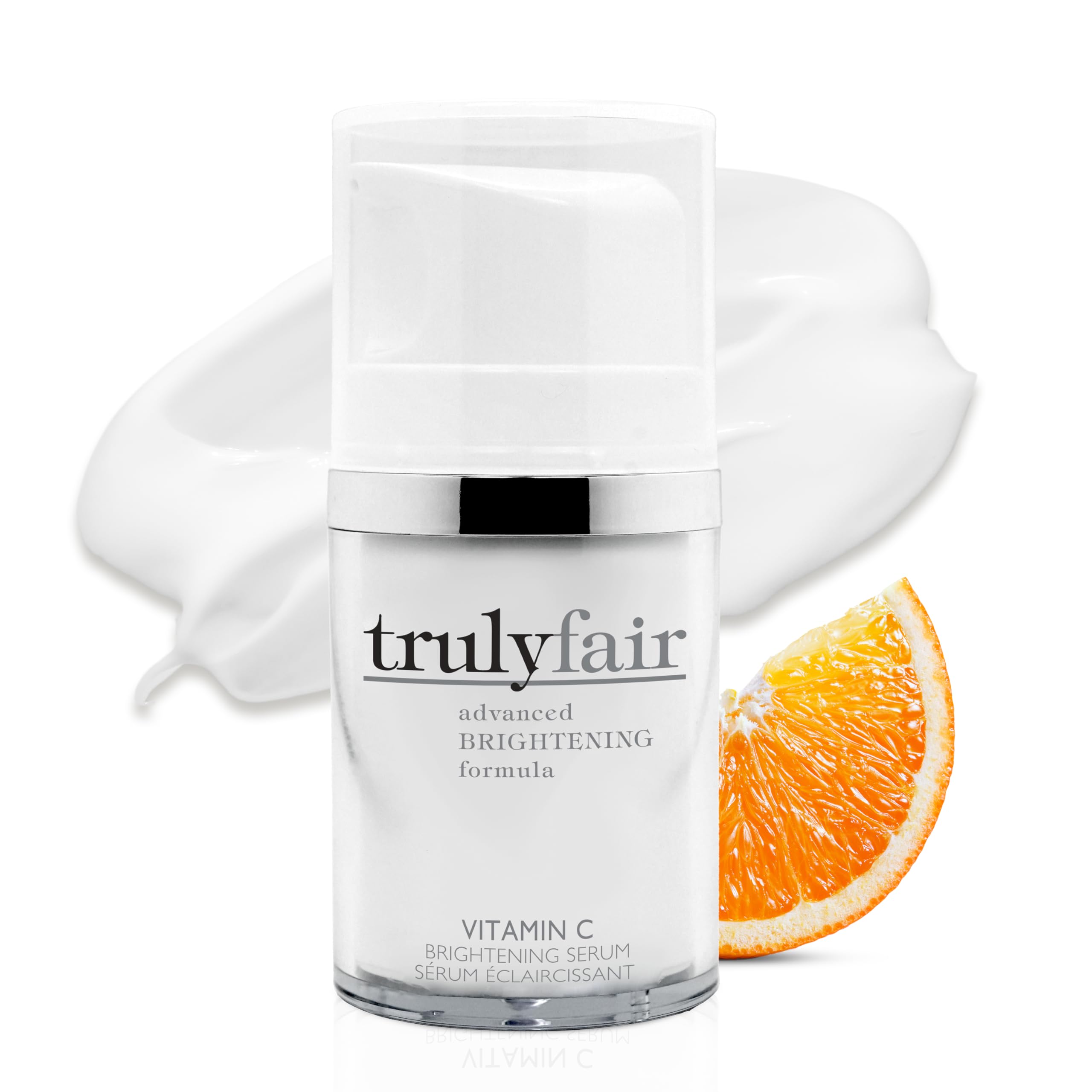 Truly Fair Face Serum - Brightening Vitamin C Serum - Hyaluronic Acid Serum for Skincare - Brightening, Anti-Wrinkle Serum - Hydrating, Anti-Ageing Cream, Dark Spot Remover – 30 ML