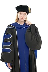 Herrenbek Doctoral Graduation Gown Hood and Tam 8