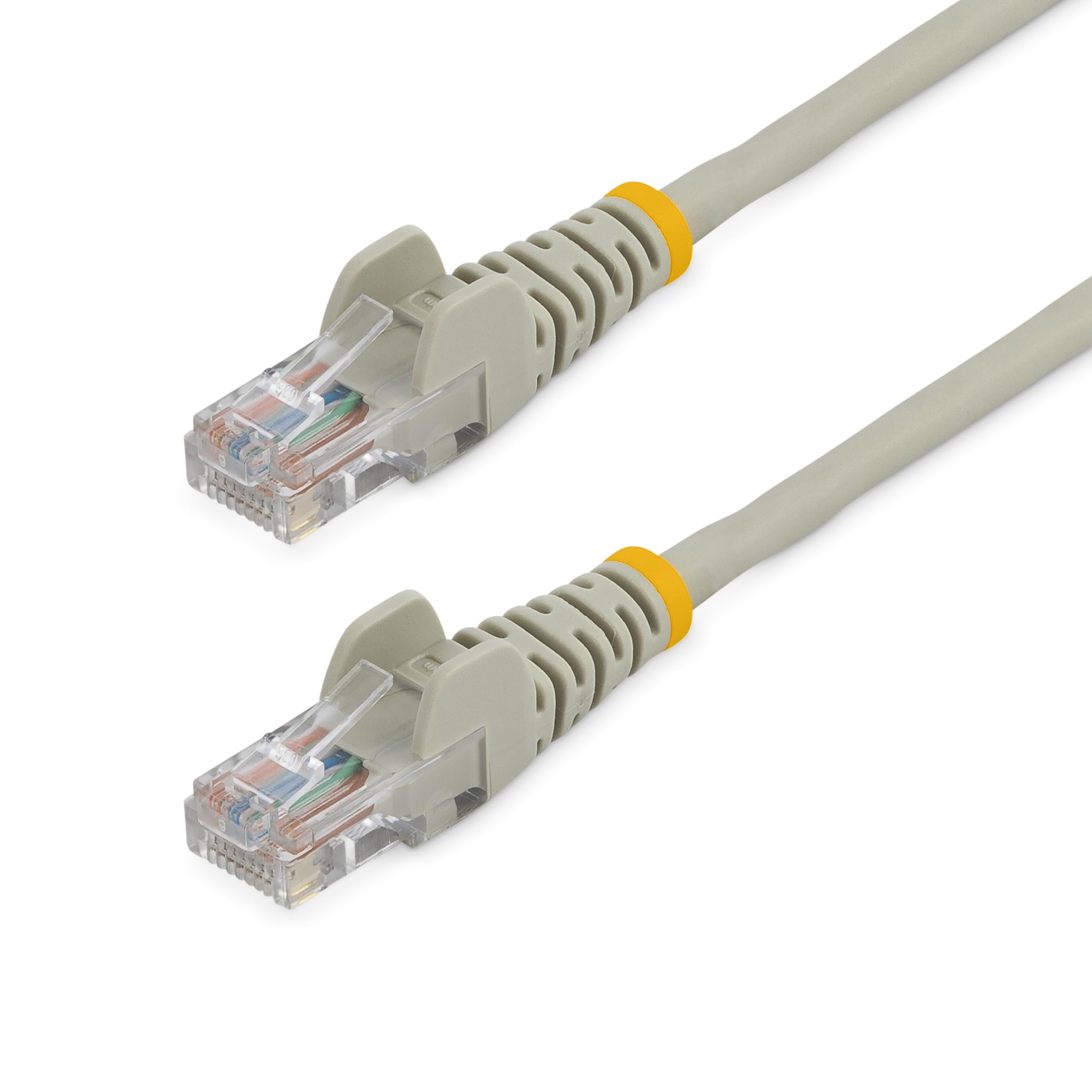 StarTech.com Cat5e Patch Cable with Snagless RJ45 Connectors - 10 ft - M/M - Gray (45PATCH10GR)