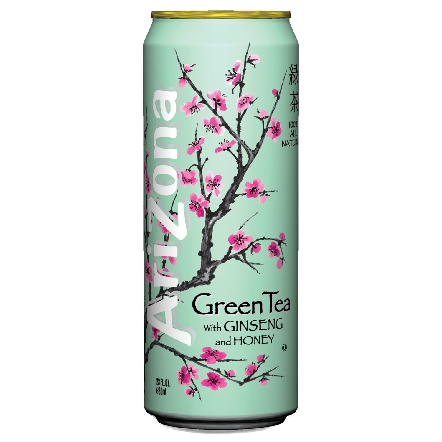 ARIZONA ICE TEA GREEN W/GINSENG (Pack of 3) Grocery