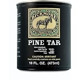 Pine Tar 16 oz, 100% Pure Sealant for Hooves &amp; Wood | Natural preservative for horse hooves, decks, fences and barns. Made in USA.