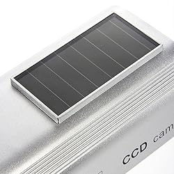 ISEEUSEE Dummy Fake Security Camera, Solar Powered