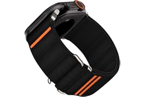 Suitisbest Sport Bands Compatible with Apple Watch Ultra Band 49mm 46mm 45mm 44mm 42mm 38mm 40mm 41mm Men Women, Stretchy Nylon Sport Loop Strap with S-Hook for iWatch Series 10 Ultra SE 9 8 7 6 5 4 3