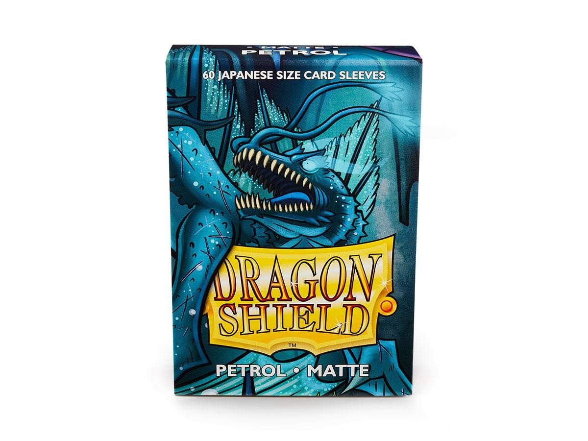 Dragon Shield Small Sleeves - Japanese Matte Petrol (60 Sleeves)