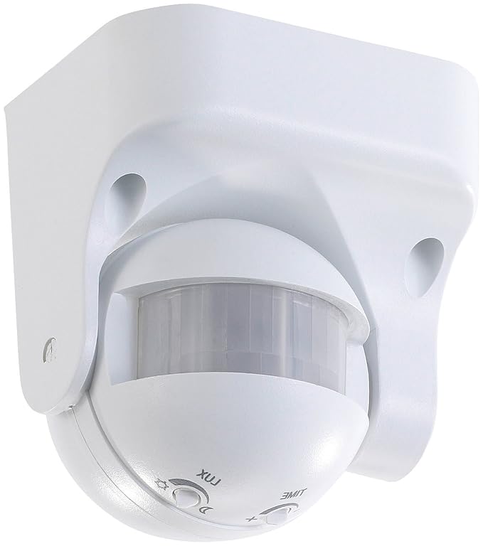 Revolt motion sensor 230v Vertically pivotable 180°PIR motion sensor