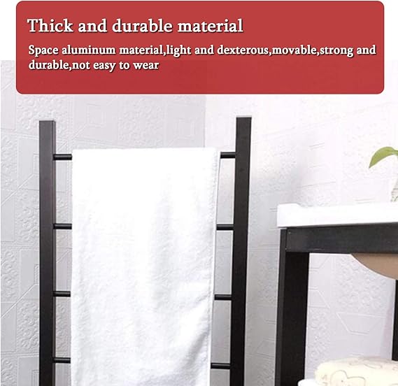 EEUK Radiador toallero electrico Negro, secador Toallas ...