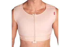 LIPOELASTIC MTmS Comfort- Gynocastemia Compression for Men, Daily Use Compression Vest for Men, Gynecomastia Compression Vest