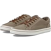 Sperry Men's Striper II Lace to Toe Seasonal Sneaker, Taupe Linen, 8.5