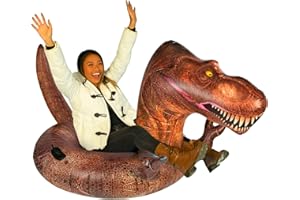 SnowCandy Inflatable Snow Animal Sleds & Snow Tubes.