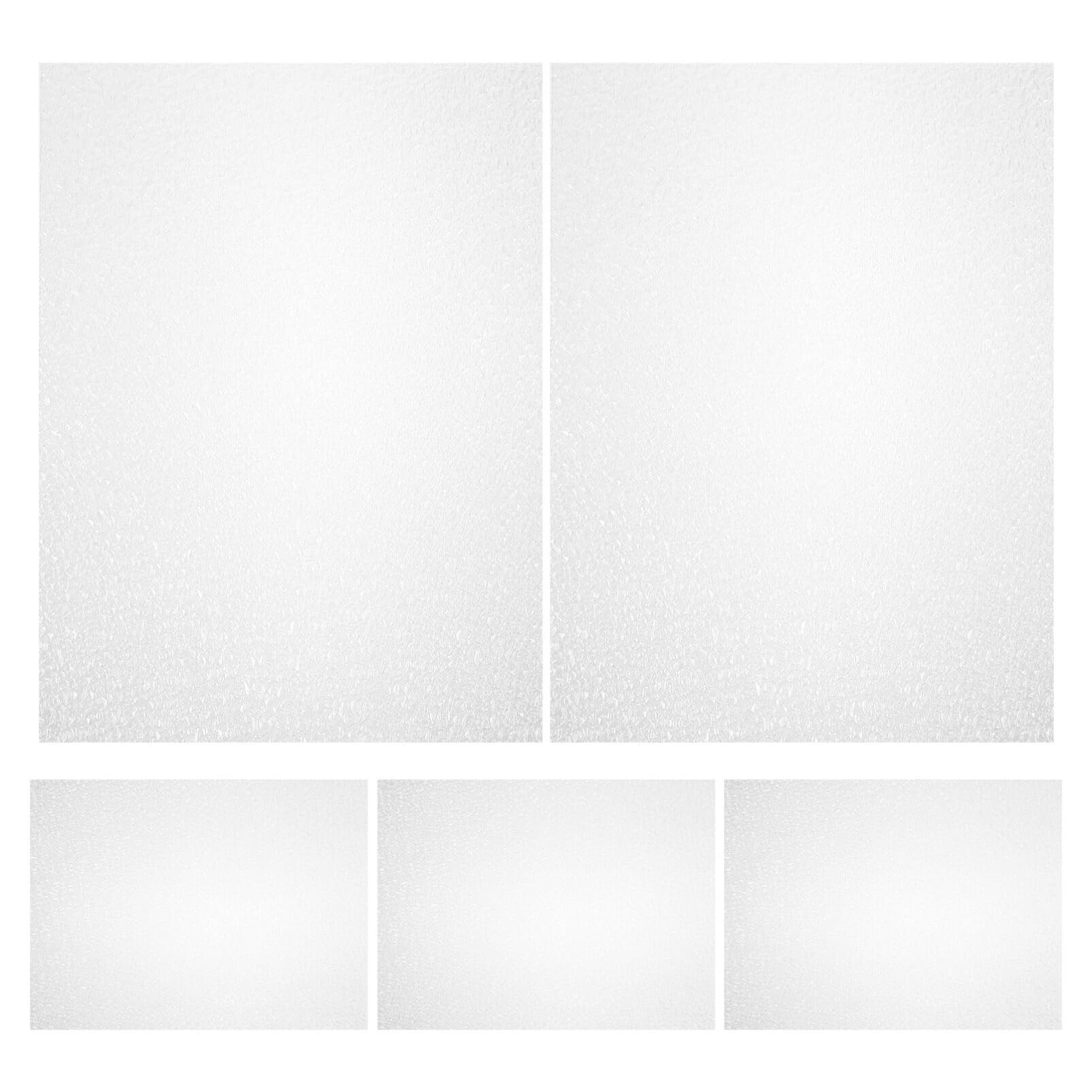 SEWACC Ripple Water Sheets, 5 Sheets of DIY PVC Artificial Water Effect Sheet Basing Miniature Lake River Stream Diorama Scene Scenery for Draft Decor