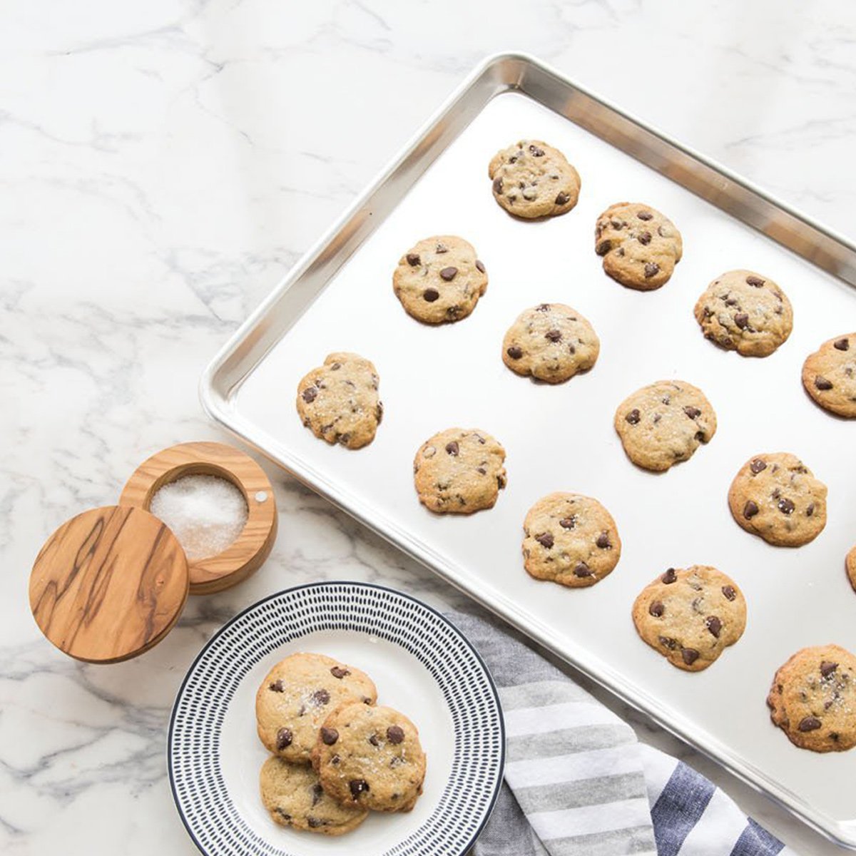 Cookie Sheet Baking Sheet, Bastwe Stainless Steel Bakeware Oven Tray, 16 inch Commercial Grade Professional Bakeware… 6 Cookie Sheet Baking Sheet, Bastwe Stainless Steel Bakeware Oven Tray, 16 inch Commercial Grade Professional Bakeware… - Image 7