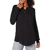 Amazon Essentials Women's Long-Sleeve Woven Blouse